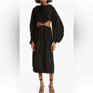 cult gaia Plisse Dress